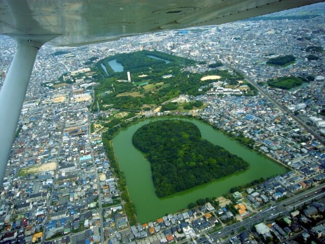 大仙古墳と埴輪