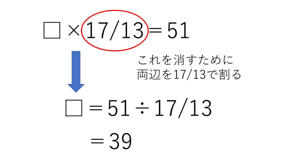  還元算 入試問題1(明治学院中)の解説