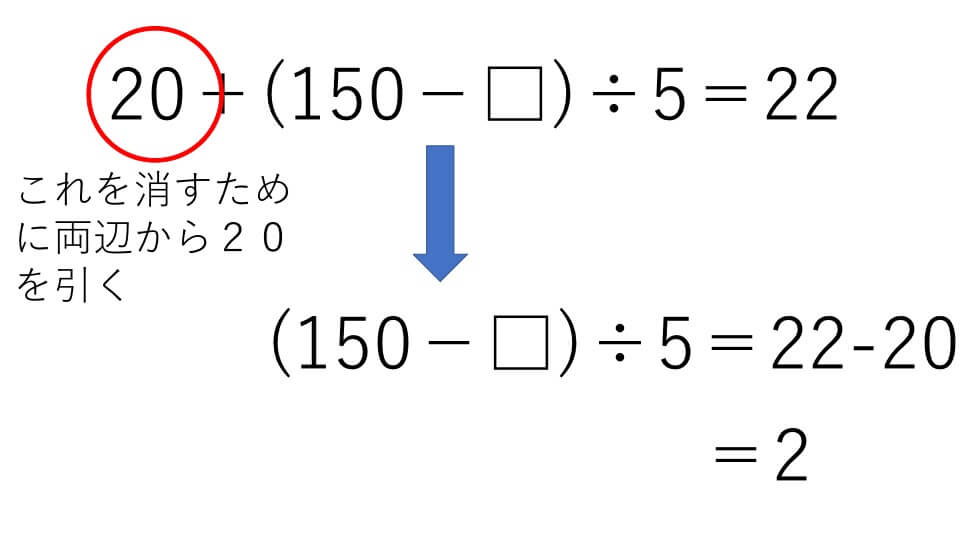 還元算 例題１解説