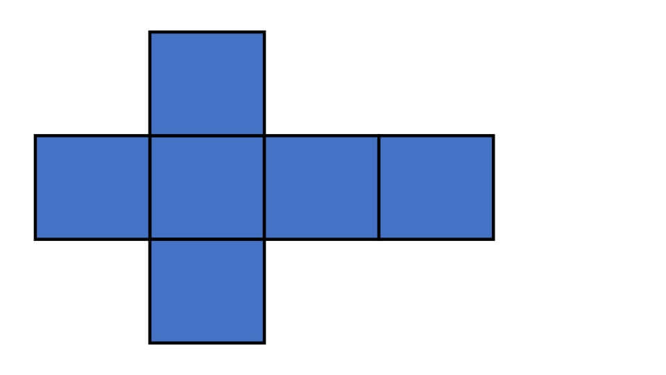 立方体の展開図