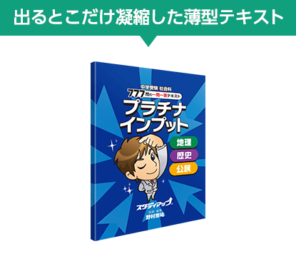 出るとこだけ凝縮した薄型テキスト